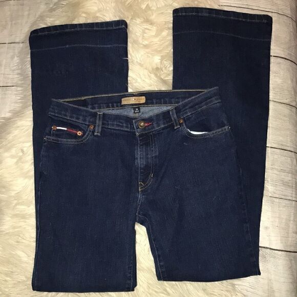 Tommy Hilfiger Tommy Jeans Y2K Denim Bootcut sz 11 - Picture 2 of 8